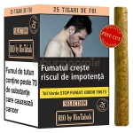 Pachet cu 25 tigari de foi ieftine realizate din tutun premium (fine cut tobacco) RIO Selection by RioTabak 240g